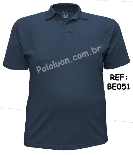 Polo masculina Extra manga curta m/malha (PA) G1/G3 sem/bolso MESCLA (cor sortida)